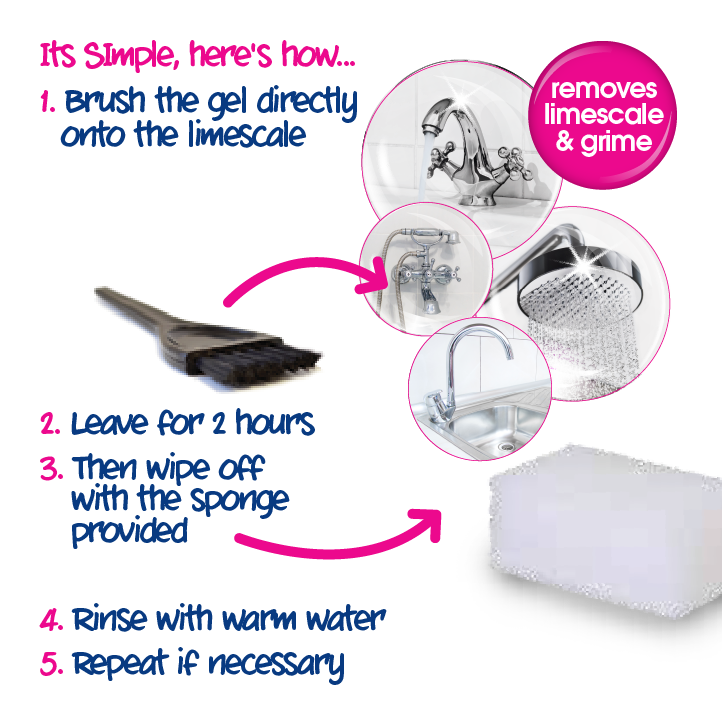 Tap and Showerhead Descaler Proper Green