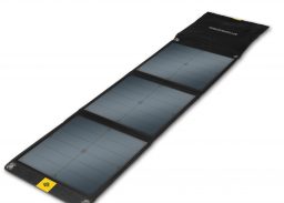lightweight foldable solar panels for charging up to 3 portable devices at once