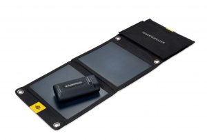 Sport 25 portable solar panel and lithium battery kit