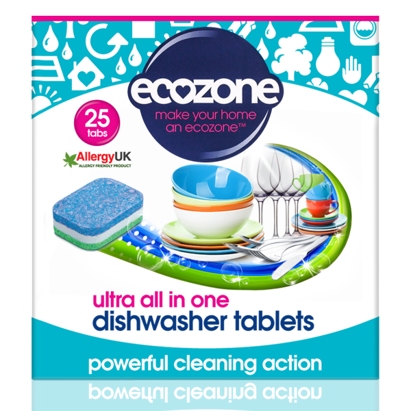 Ultra 25 all in one dishwasher tablets